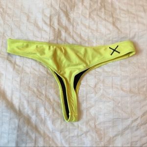 Boutine LA yellow bikini bottoms